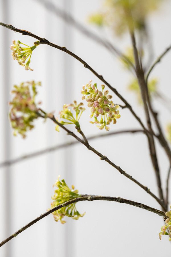 Kunstbloem Spirea Tak Groen | 160 cm - NU PUUR & GROEN