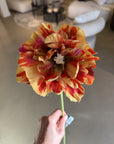 Kunstbloem Tulp Steel Rood/Geel | 69 cm - NU PUUR & GROEN
