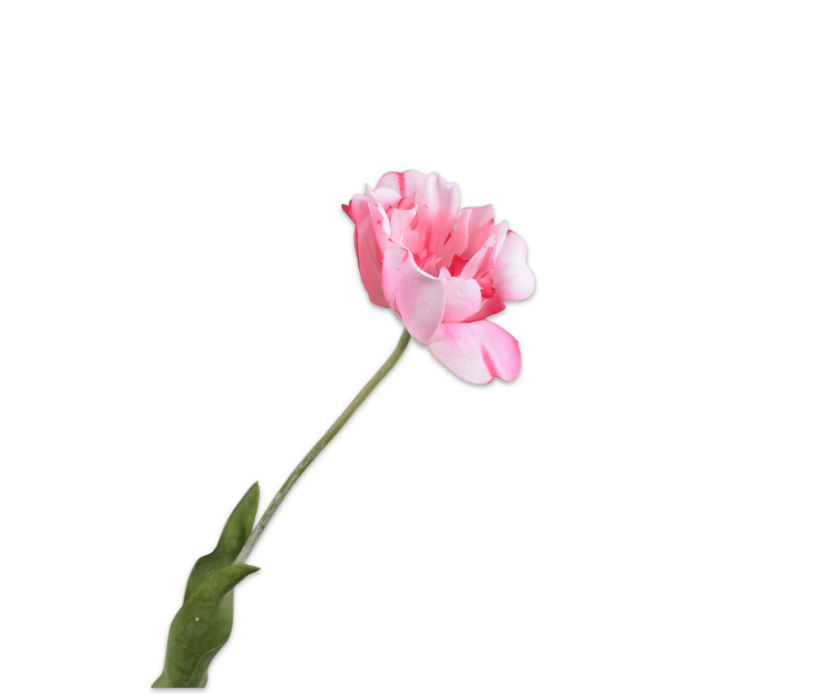 Kunstbloem Tulp Steel Roze RT | 72 cm - NU PUUR & GROEN