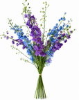 Kunstbloemen boeket | Delphinium Blue Large - NU PUUR & GROEN