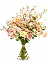Kunstbloemen boeket | "Limited Edition" Pastel Rozen
