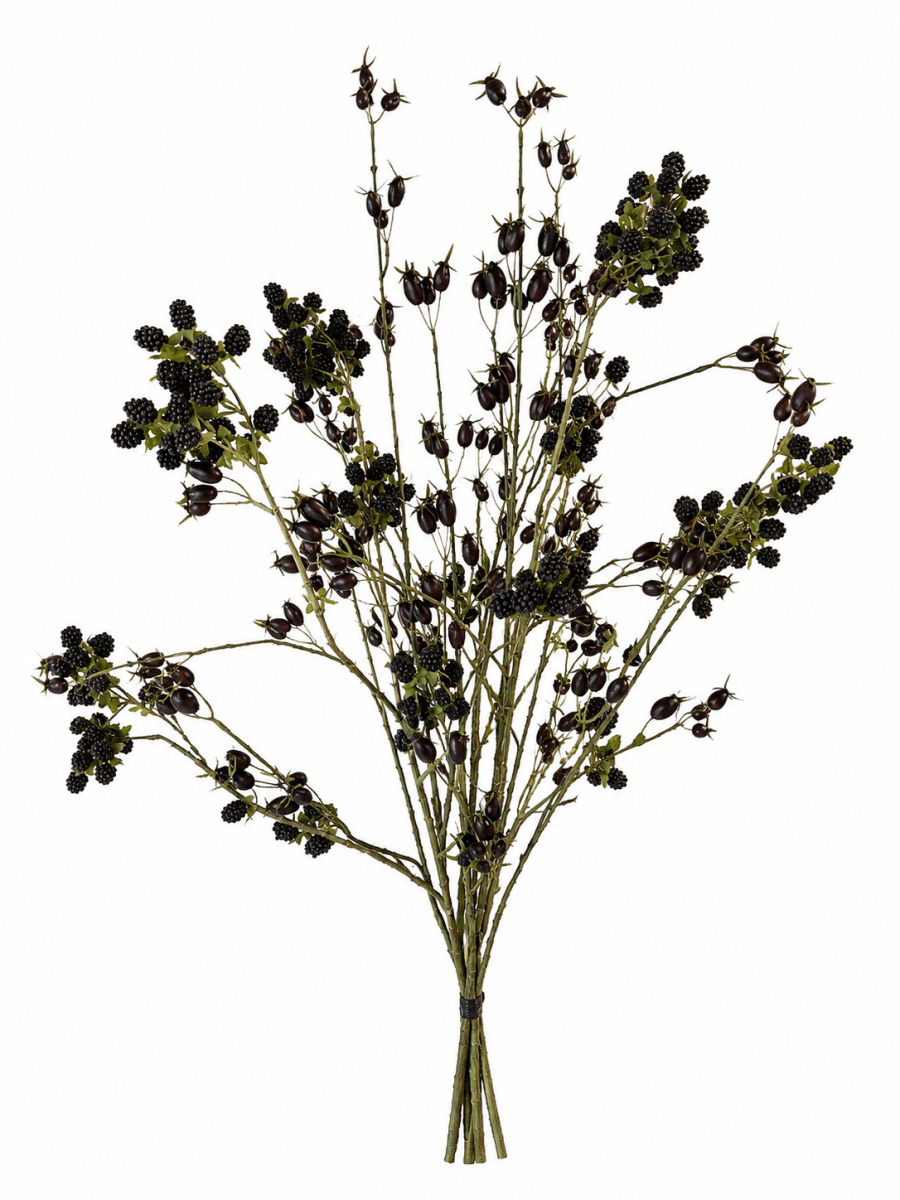 Kunstbloemen Boeket | Noir Berries - NU PUUR & GROEN
