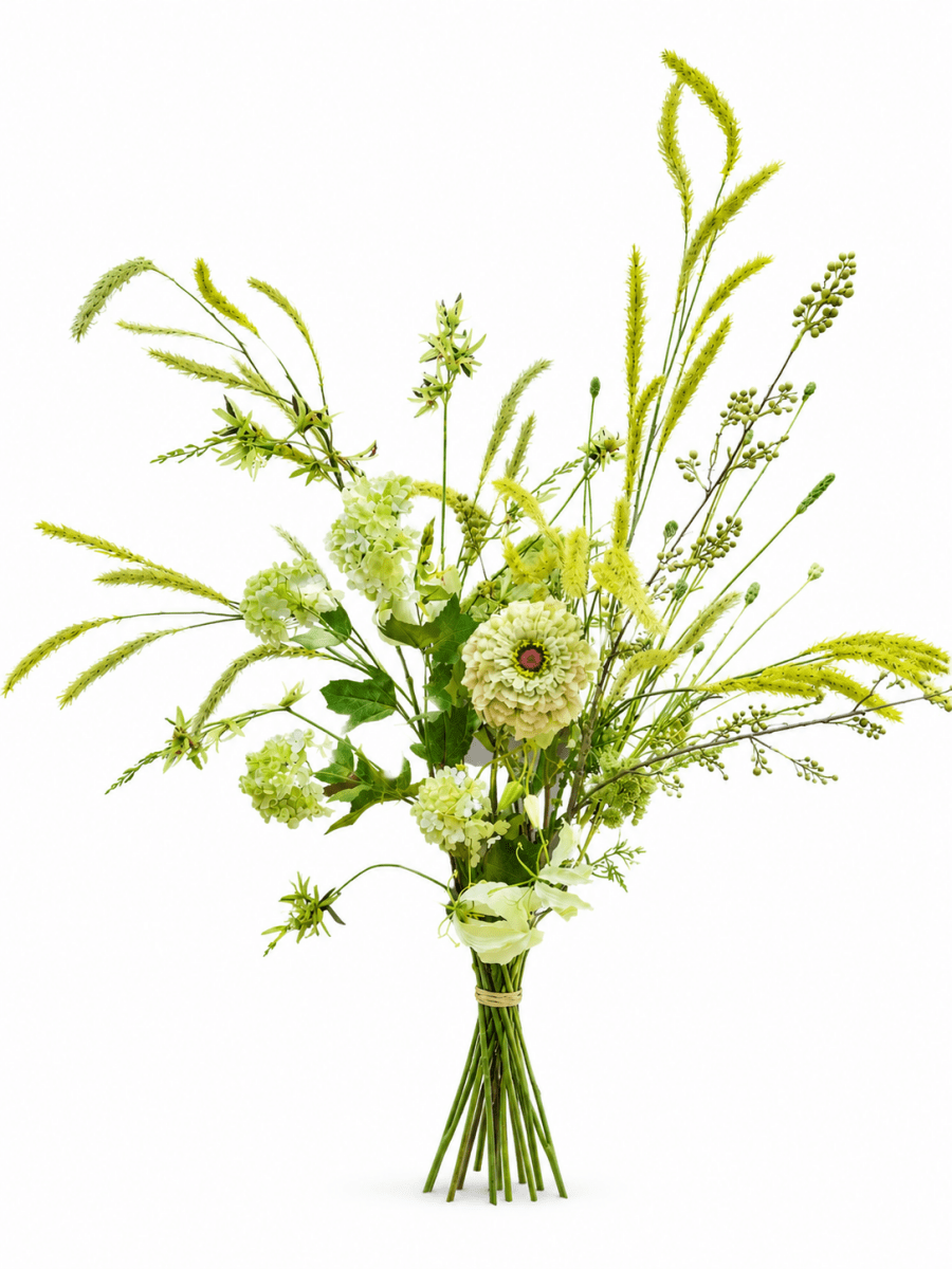 Kunstbloemen boeket | Pure Serenity - NU PUUR & GROEN