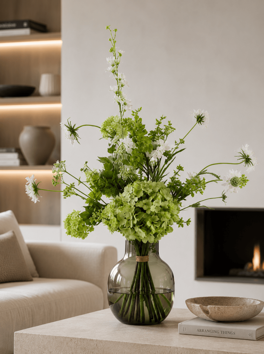 Kunstbloemen boeket | Vienna White - NU PUUR & GROEN