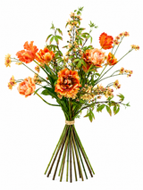 Kunstbloemen boeket | Warm Sunset