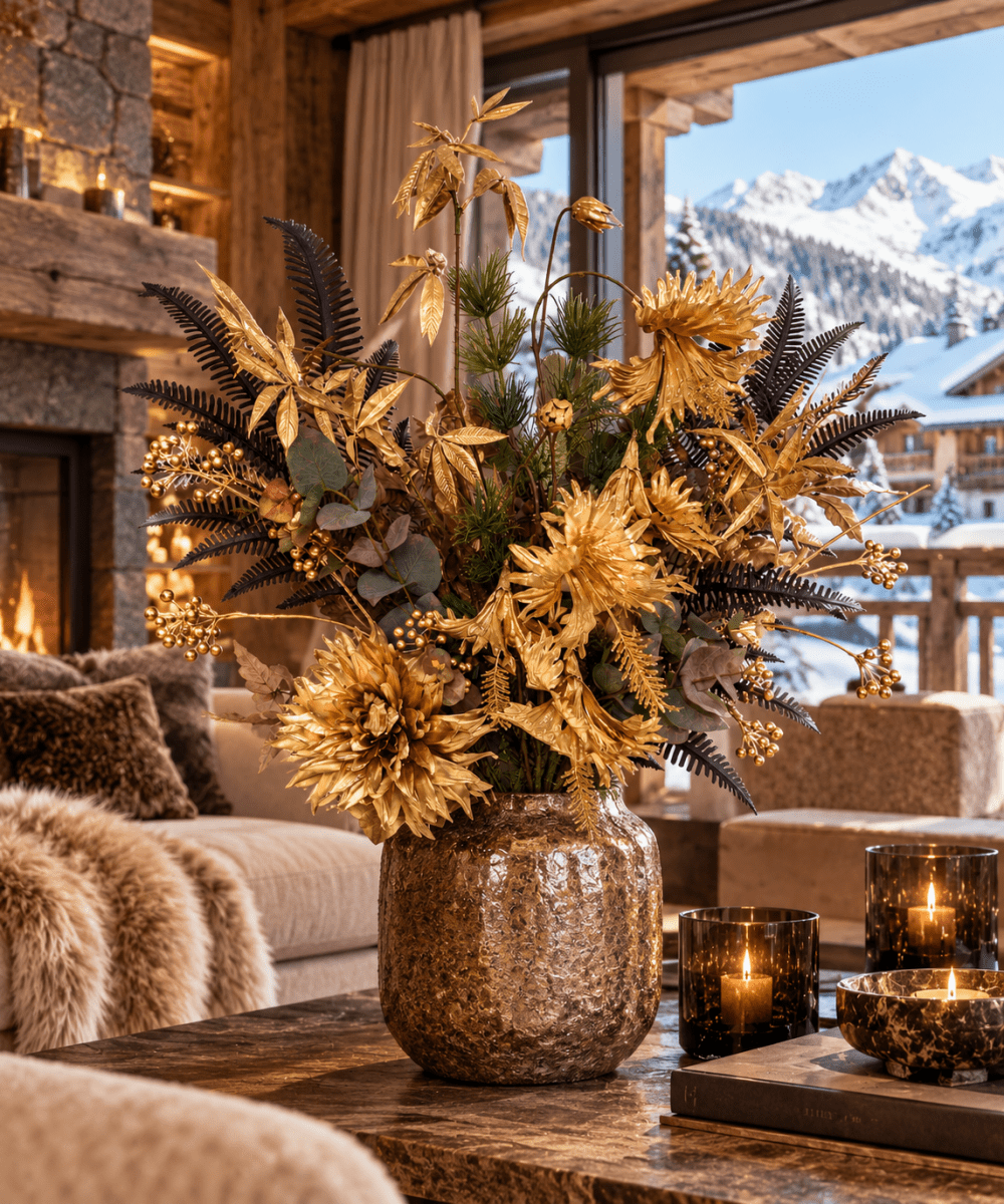 Kunstboeket Courchevel 1850 | The Alpine Collection - NU PUUR & GROEN