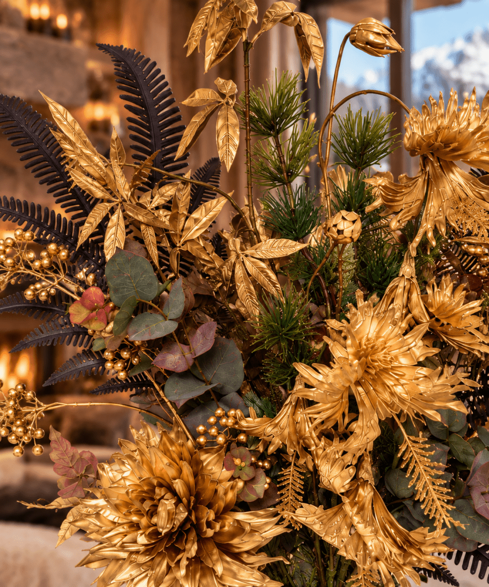 Kunstboeket Courchevel 1850 | The Alpine Collection - NU PUUR & GROEN