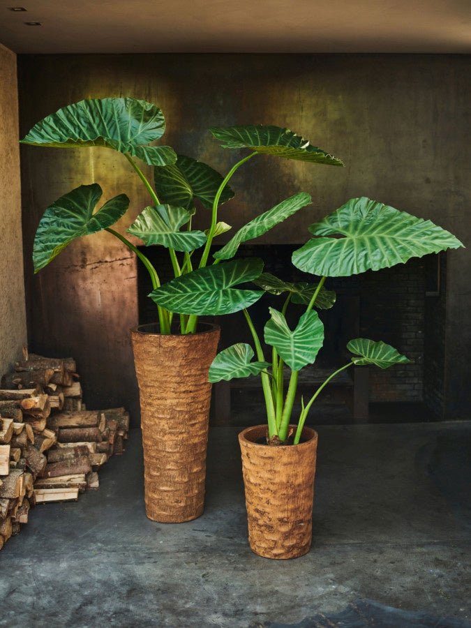 Kunstplant Alocasia Groen | 124 cm - NU PUUR & GROEN