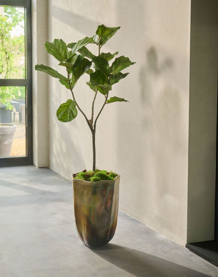 Kunstplant Ficus Groen | 151 cm - NU PUUR & GROEN