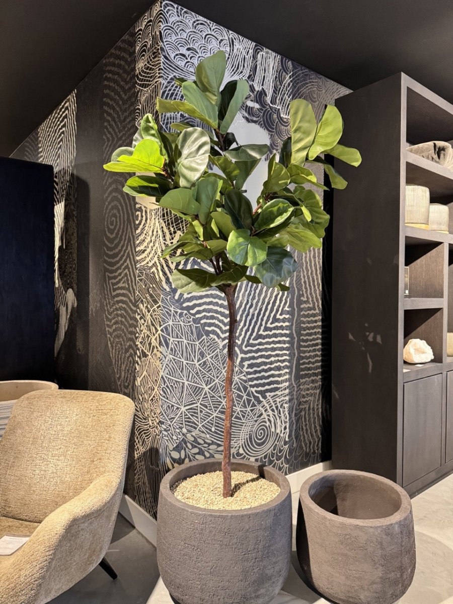 Kunstplant Ficus Groen | 210 cm - NU PUUR & GROEN