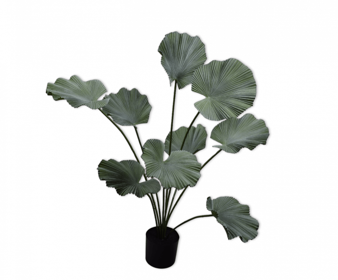 Kunstplant Lotus groen | 120 cm - NU PUUR & GROEN
