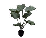 Kunstplant Lotus groen | 90 cm