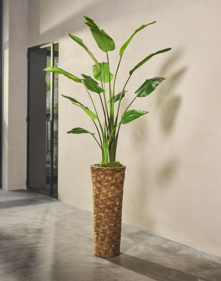 Kunstplant Strelitzia Groen | 183 cm - NU PUUR & GROEN