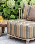 Lounge Carol 1-Seater | Teak Natural Grey - NU PUUR & GROEN