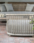 Lounge Carol 2-Seater | Teak Natural Grey - NU PUUR & GROEN