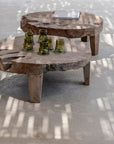 Low Table Samba XXL | Teak Root Natural Grey - NU PUUR & GROEN