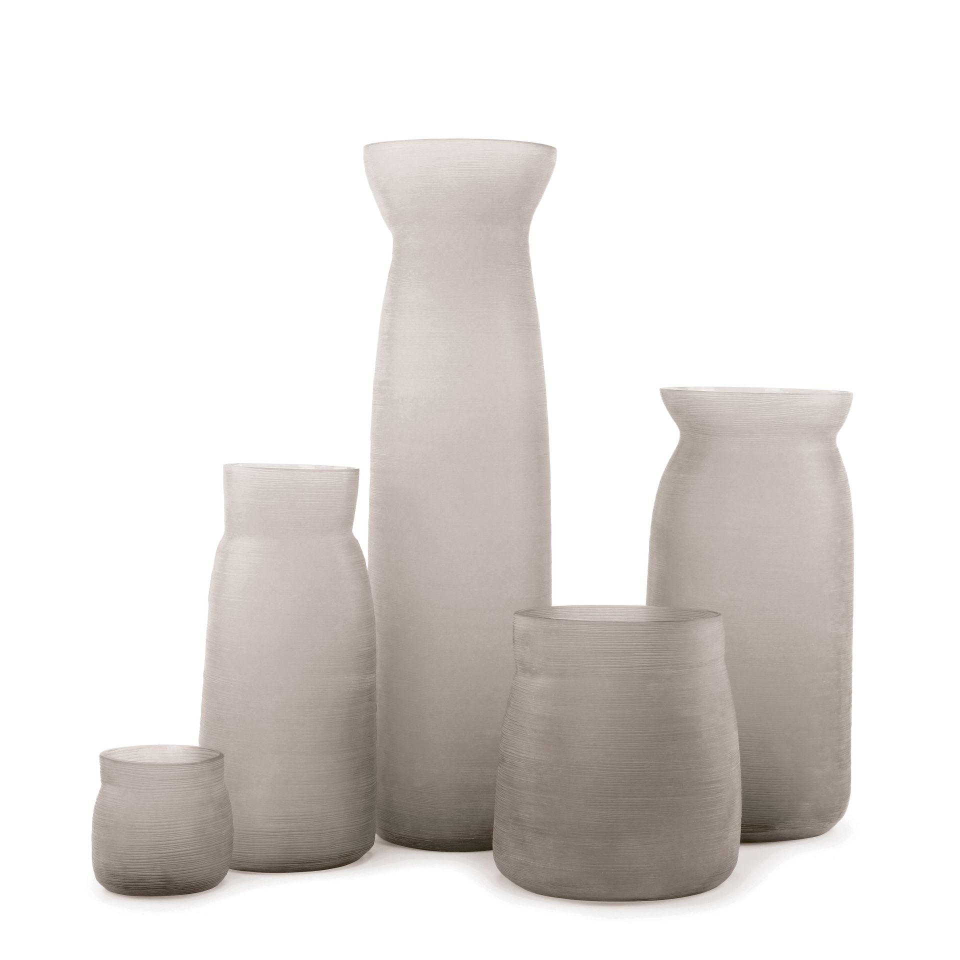 Vase Mathura M | Rauchgrau