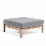 Ottoman Copenhague | Teak Natural Grey