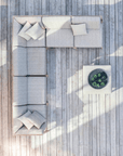 Ottoman Copenhague | Teak Natural Grey - NU PUUR & GROEN