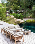 Ottoman Copenhague | Teak Natural Grey - NU PUUR & GROEN
