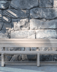 Park Bench Oslo Large | Teak Natural Grey - NU PUUR & GROEN