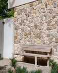 Park Bench Oslo Small | Teak Natural Grey - NU PUUR & GROEN
