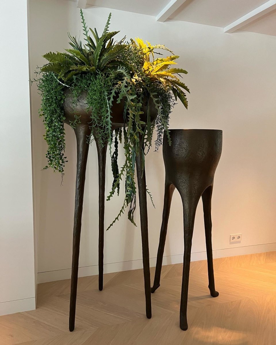 Pot Legs L | Rough Bronze - NU PUUR & GROEN