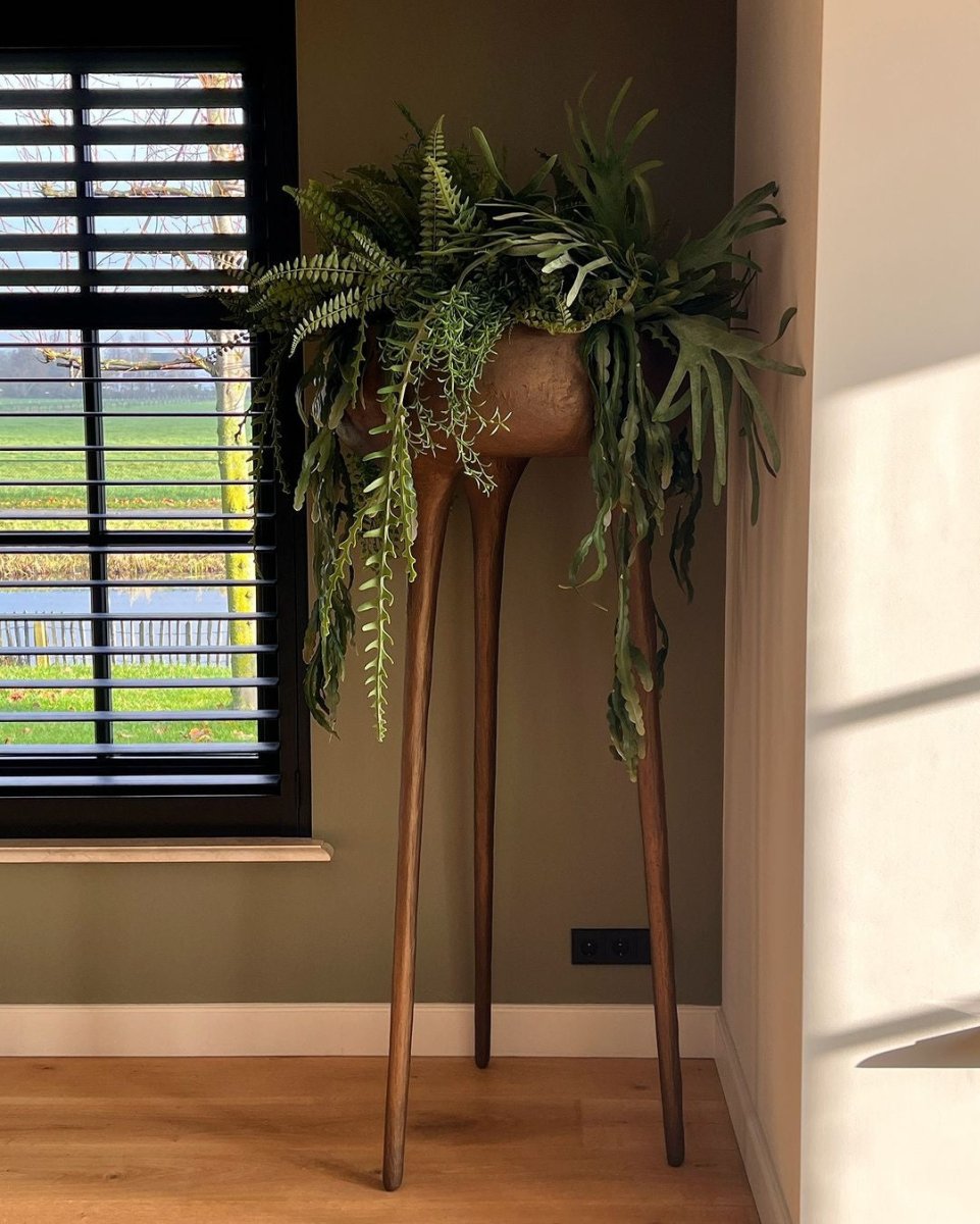 Pot Legs L | Rough Bronze - NU PUUR & GROEN