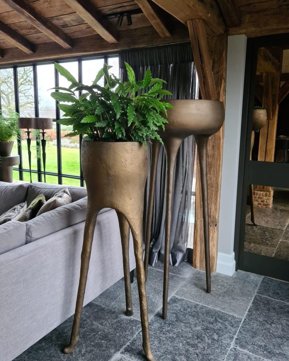 Pot Legs L | Rough Bronze - NU PUUR &amp; GROEN