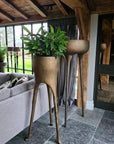 Pot Legs L | Rough Bronze - NU PUUR & GROEN