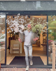 Kunstbloem Bloesem Tak Groen | 132 cm