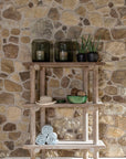 Rack Rolf | Teak Natural Grey - NU PUUR & GROEN