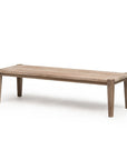 Rectangular Coffee Table Floor Large | Reclaimed Teak Natural Grey - NU PUUR & GROEN