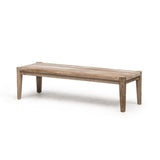 Rectangular Coffee Table Floor Small | Reclaimed Teak Natural Grey