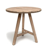 Round Bar Table Anton | Reclaimed Teak Natural Grey