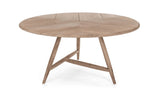 Round Table Faye XL | Teak Natural Grey
