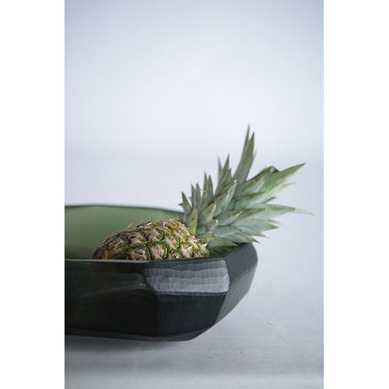 Schaal Cubistic | Black Steelgrey - NU PUUR & GROEN