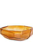Schaal Cubistic | Clear/Gold - NU PUUR & GROEN