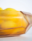 Schaal Cubistic | Clear/Gold - NU PUUR & GROEN