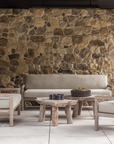 1-Seater Mario | Teak Natural Grey / Rope
