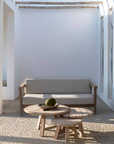 2-Seater Copenhague | Teak Natural Grey