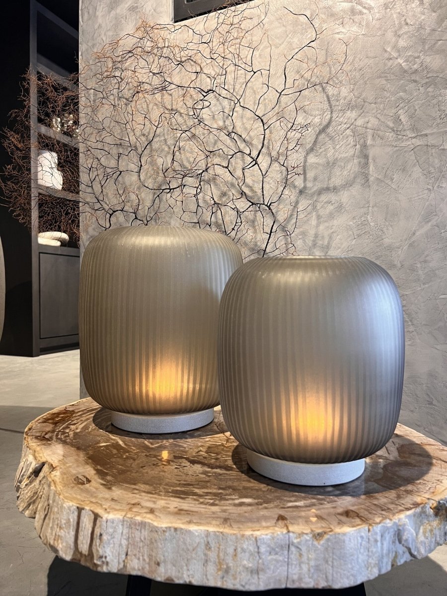 Set van 12 Luxe Oplaadbare LED-Theelichtjes - NU PUUR &amp; GROEN