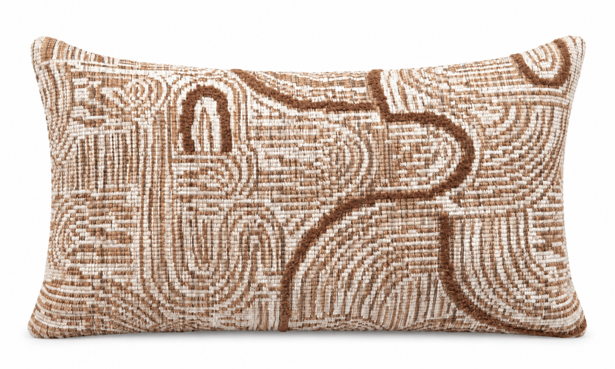 Sierkussen | Amsterdam Camel Brown 50 x 30 cm - NU PUUR & GROEN