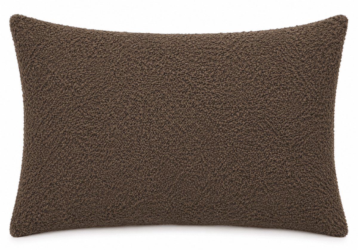 Sierkussen | Aspen Cacao 50 x 35 cm - NU PUUR & GROEN