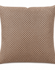 Sierkussen | Chess Caramel 60 x 60 cm - NU PUUR & GROEN