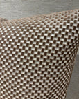 Sierkussen | Chess Caramel 60 x 60 cm - NU PUUR & GROEN