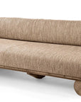 Sofa Edge | Teak Natural Grey & PE Wicker Antique Weed - NU PUUR & GROEN