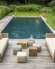 Sofa Mia 3-Seater | Teak Natural Grey - NU PUUR & GROEN