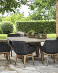 Square Table Dennis | Reclaimed Teak Natural Grey - NU PUUR & GROEN
