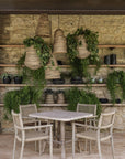 Stackable Armchair Mieke | Teak Natural Grey / PE Wicker Sand - NU PUUR & GROEN